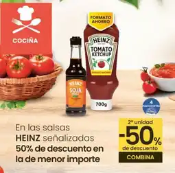 Eroski HEINZ En las salsas señalizadas oferta