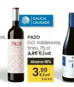 Eroski PAZO D.O. Valdeorras, tinto oferta