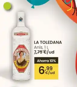 Eroski LA TOLEDANA Anís oferta