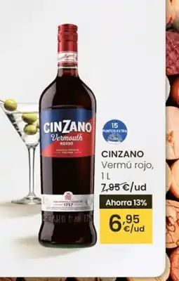 Eroski CINZANO Vermú rojo oferta