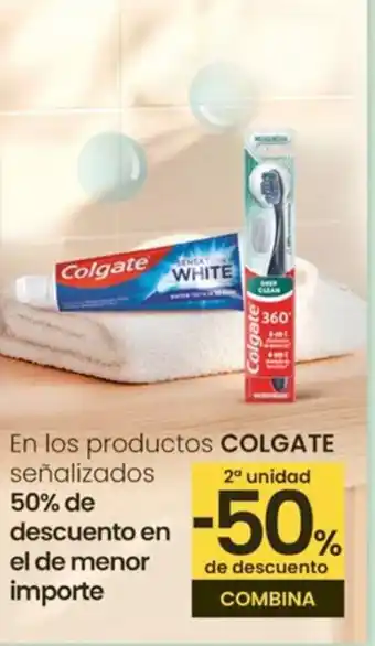 Eroski COLGATE En los productos señalizados oferta