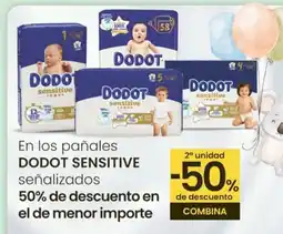 Eroski DODOT SENSITIVE En los pañales oferta