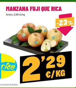 AhorraMas Manzana fuji que rica oferta