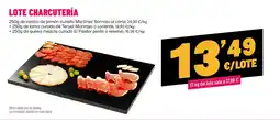 AhorraMas Lote charcutería oferta