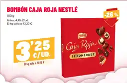 AhorraMas CAJA ROJA NESTLÉ Bombón oferta