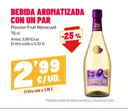 AhorraMas Bebida aromatizada con un par oferta