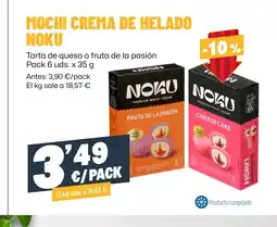 AhorraMas NOKU Mochi crema de helado oferta