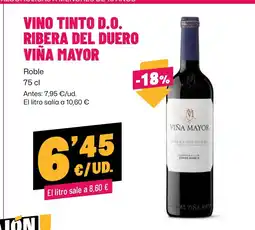 AhorraMas VIÑA MAYOR Vino tinto d.o. ribera del duero oferta