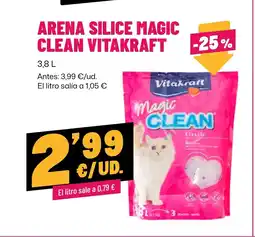 AhorraMas VITAKRAFT Arena silice magic clean oferta