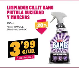 AhorraMas Limpiador cillit bang pistola suciedad y manchas oferta