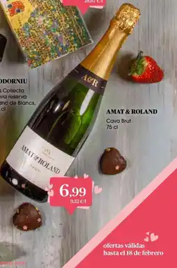 Supermercados Plaza AMAT & ROLAND Cava Brut oferta