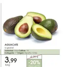 Supermercados Plaza Aguacate oferta