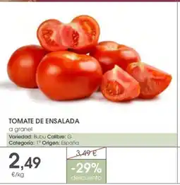 Supermercados Plaza Tomate de ensalada oferta