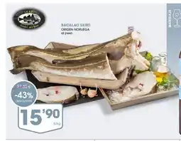Supermercados Plaza Bacalao skrei oferta