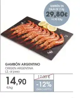 Supermercados Plaza Gambón argentino oferta