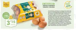 Supermercados Plaza Huevos camperos tamaño l docena oferta