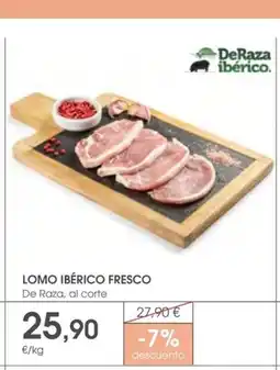 Supermercados Plaza Lomo ibérico fresco oferta