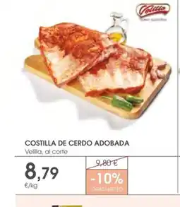 Supermercados Plaza Costilla de cerdo adobada oferta