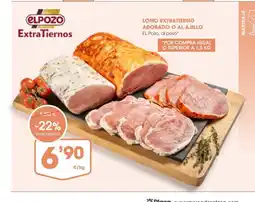 Supermercados Plaza ELPOZO Lomo extratierno adobado o al ajillo oferta