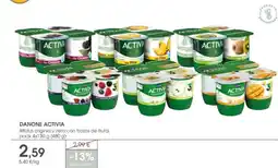 Supermercados Plaza DANONE ACTIVIA Bifidus original y zero con trozos de fruta oferta