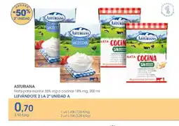Supermercados Plaza ASTURIANA Nata para montar 35% mg o cocinar 18% mg oferta