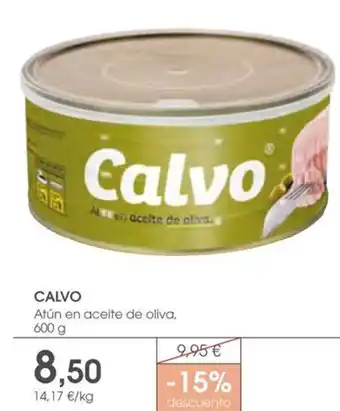 Supermercados Plaza CALVO Atún en aceite de oliva oferta
