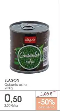 Supermercados Plaza ELAGON Guisante extra oferta