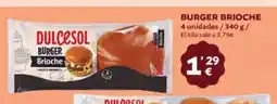 Supermercados Plaza Burger brioche oferta