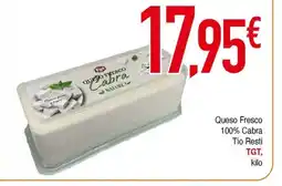 Masymas TGT Queso Fresco 100% Cabra Tío Resti oferta