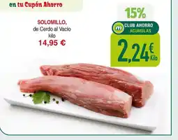 Masymas Solomillo, de cerdo oferta