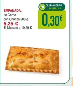 Masymas Empanada, de carne con chorizo oferta