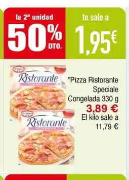 Masymas Pizza Ristorante Speciale Congelada oferta