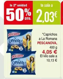 Masymas PESCANOVA Caprichos a La Romana oferta