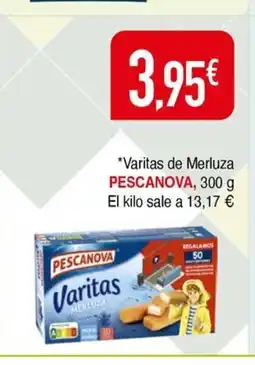 Masymas PESCANOVA Varitas de Merluza oferta
