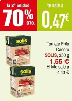 Masymas SOLIS Tomate Frito Casero oferta