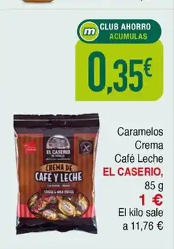 Masymas EL CASERIO Caramelos Crema Café Leche oferta