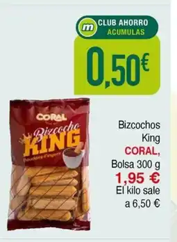Masymas CORAL Bizcocho King oferta
