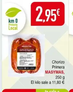 Masymas MASYMAS Chorizo Primera oferta