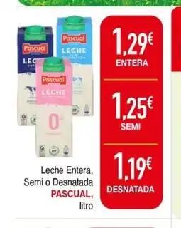 Masymas PASCUAL Leche Entera, Semi o Desnatada oferta