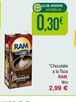Masymas RAM Chocolate a la Taza oferta