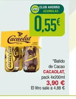 Masymas CACAOLAT Batido de Cacao oferta