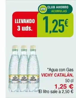 Masymas VICHY CATALÁN Agua con Gas oferta
