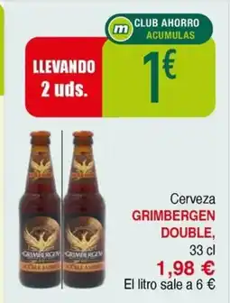 Masymas GRIMBERGEN DOUBLE Cerveza oferta