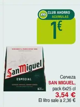 Masymas SAN MIGUEL Cerveza oferta