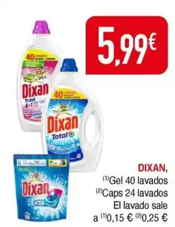 Masymas DIXAN Gel 40 lavados Caps 24 lavados oferta