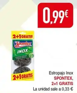 Masymas SPONTEX Estropajo Inox oferta
