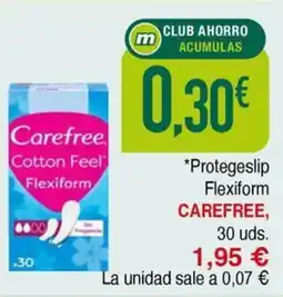 Masymas CAREFREE Protegeslip Flexiform oferta