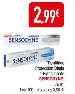 Masymas SENSODYNE Dentifrico Protección Diaria o Blanqueante oferta