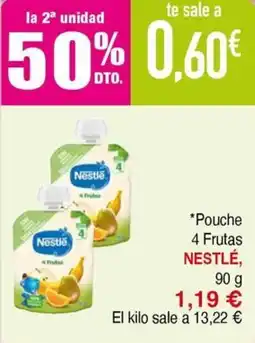 Masymas NESTLÉ Pouche 4 Frutas oferta