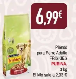 Masymas PURINA Friskies pienso para perro adulto oferta